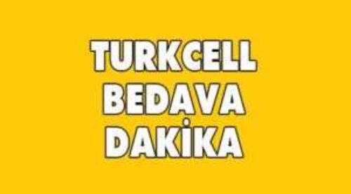 Turkcell Bedava Dakika