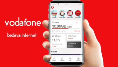 Vodafone Faturasız Bedava İnternet