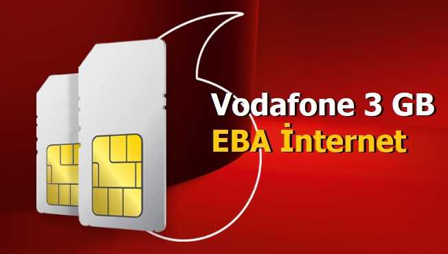 Vodafone EBA Bedava İnternet Kampanyası Nasıl Yapılır?
